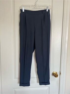 Tailored Navy Women's Dress Pants
